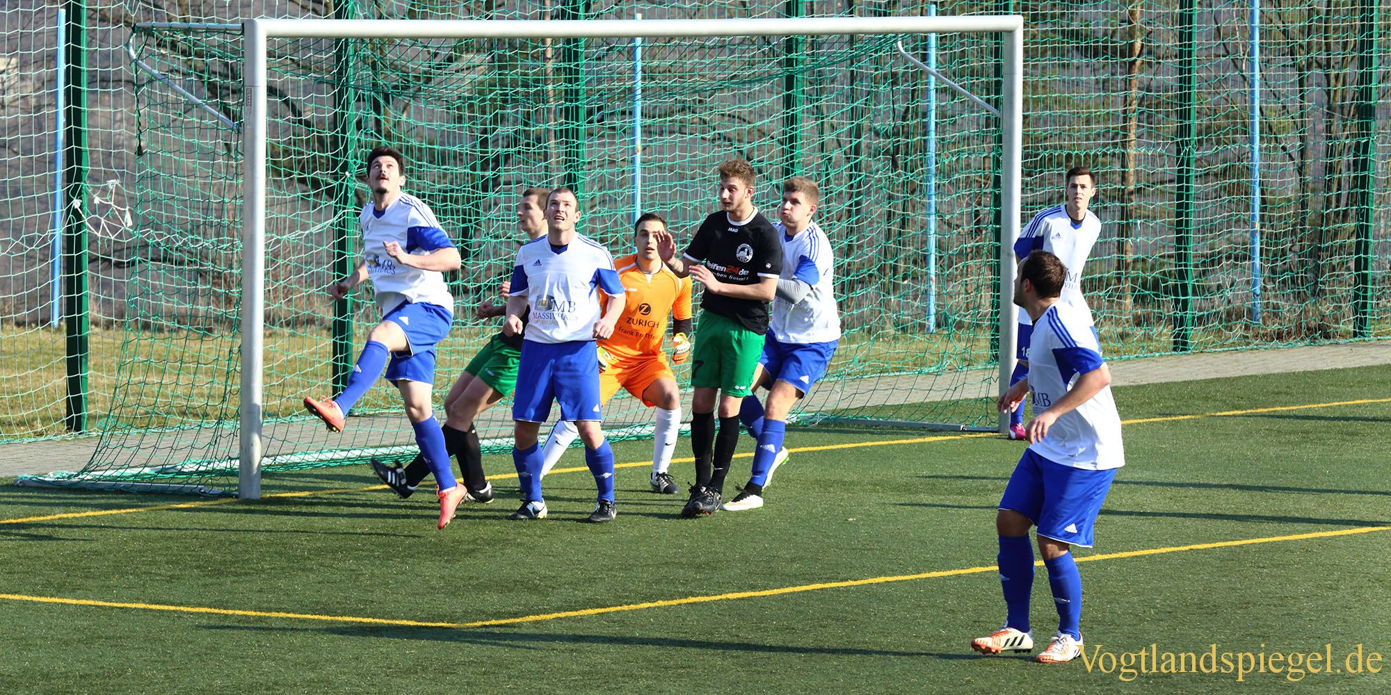 Fußball Landesklasse: 1. FC Greiz gegen TSV Bad Blankenburg - 3:0