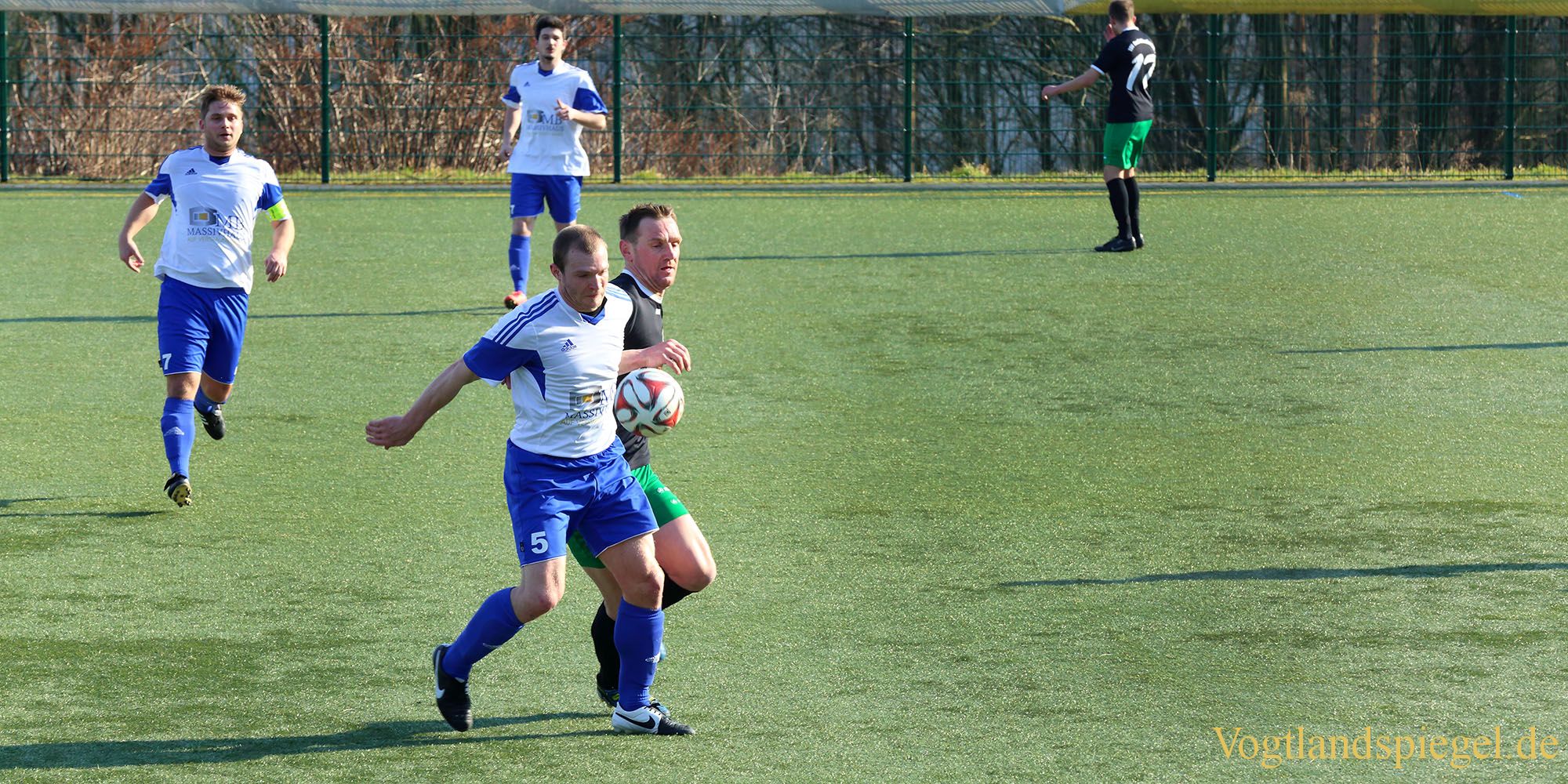 Fußball Landesklasse: 1. FC Greiz gegen TSV Bad Blankenburg - 3:0