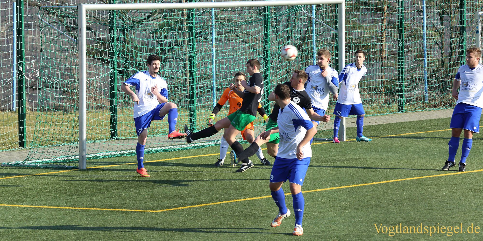 Fußball Landesklasse: 1. FC Greiz gegen TSV Bad Blankenburg - 3:0
