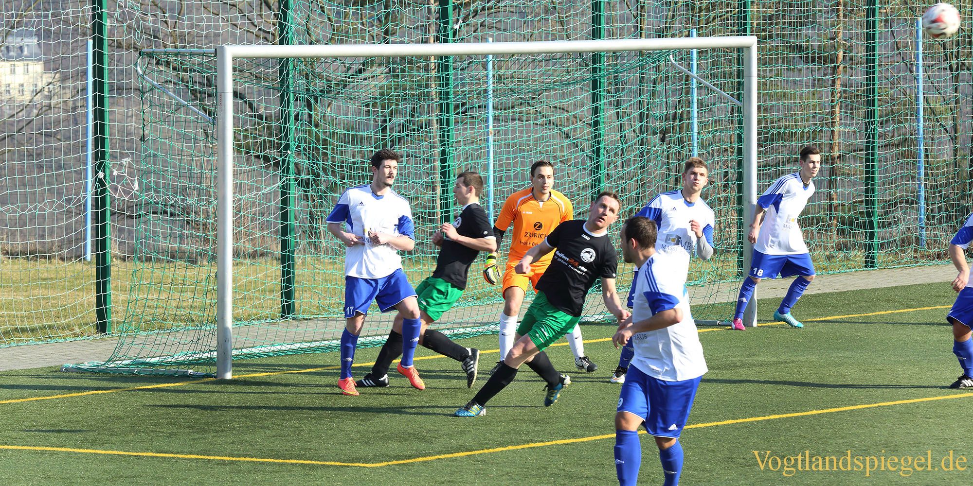 Fußball Landesklasse: 1. FC Greiz gegen TSV Bad Blankenburg - 3:0