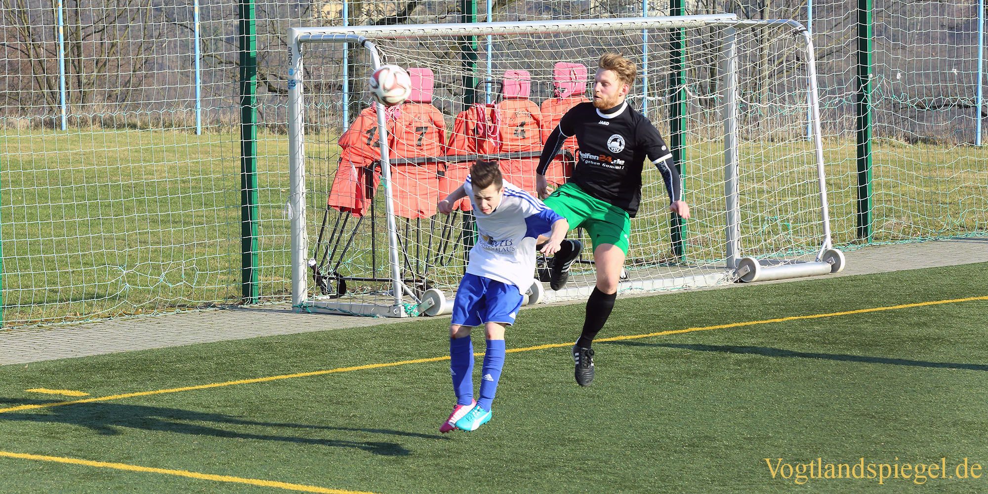 Fußball Landesklasse: 1. FC Greiz gegen TSV Bad Blankenburg - 3:0