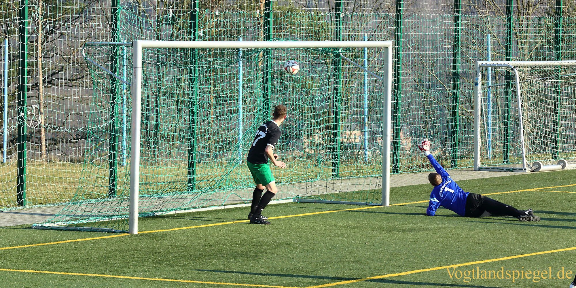 Fußball Landesklasse: 1. FC Greiz gegen TSV Bad Blankenburg - 3:0