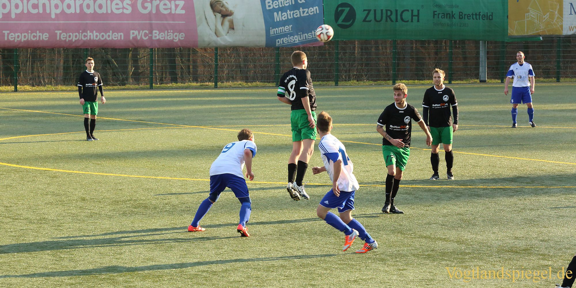 Fußball Landesklasse: 1. FC Greiz gegen TSV Bad Blankenburg - 3:0