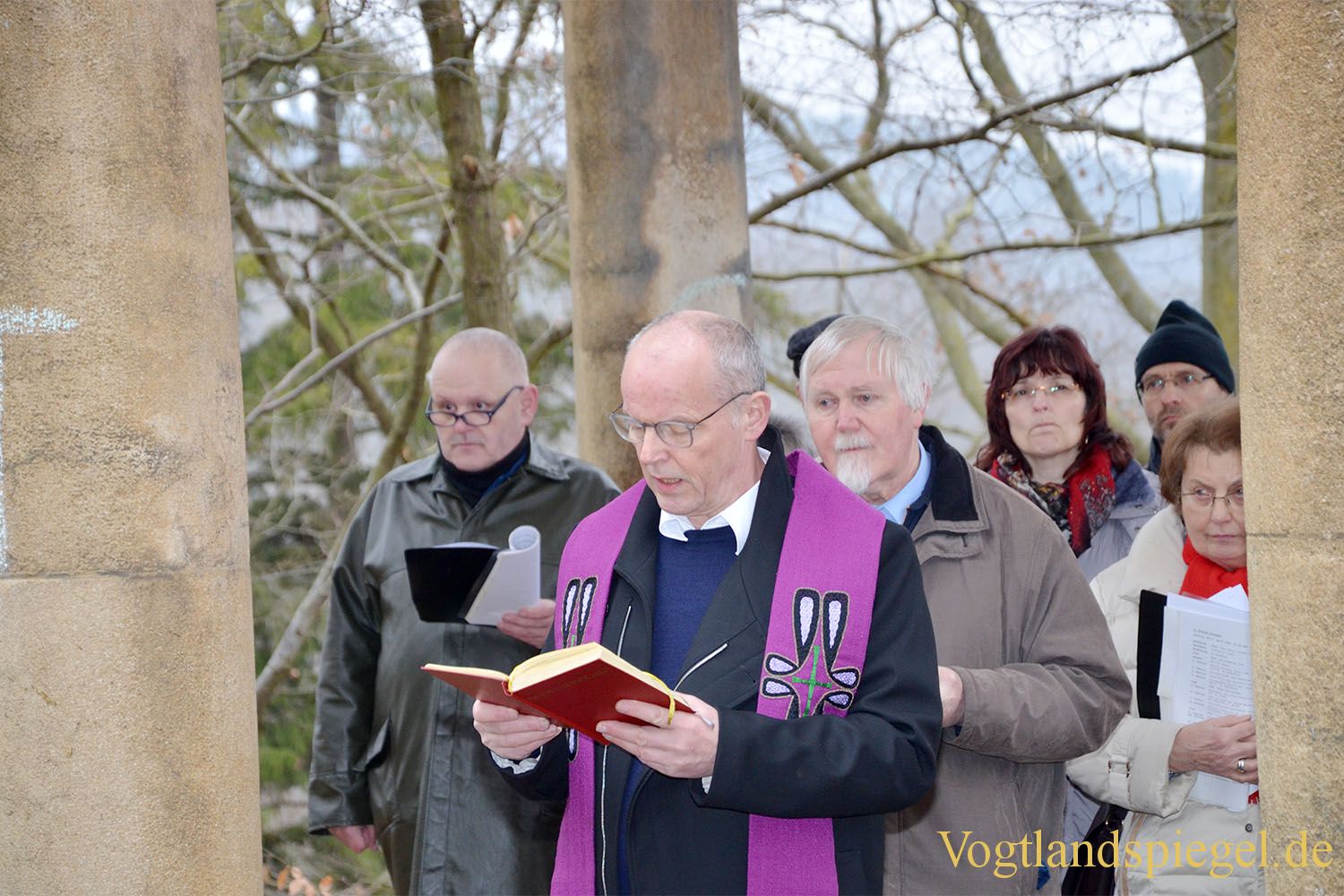 Cäcilienchor musizierte über den Dächern der Stadt Greiz