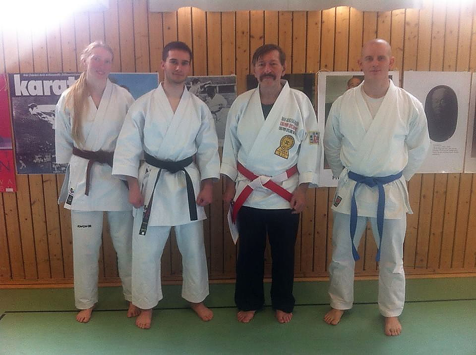 Benedict Schult ist 1. Dan-Träger im Karate