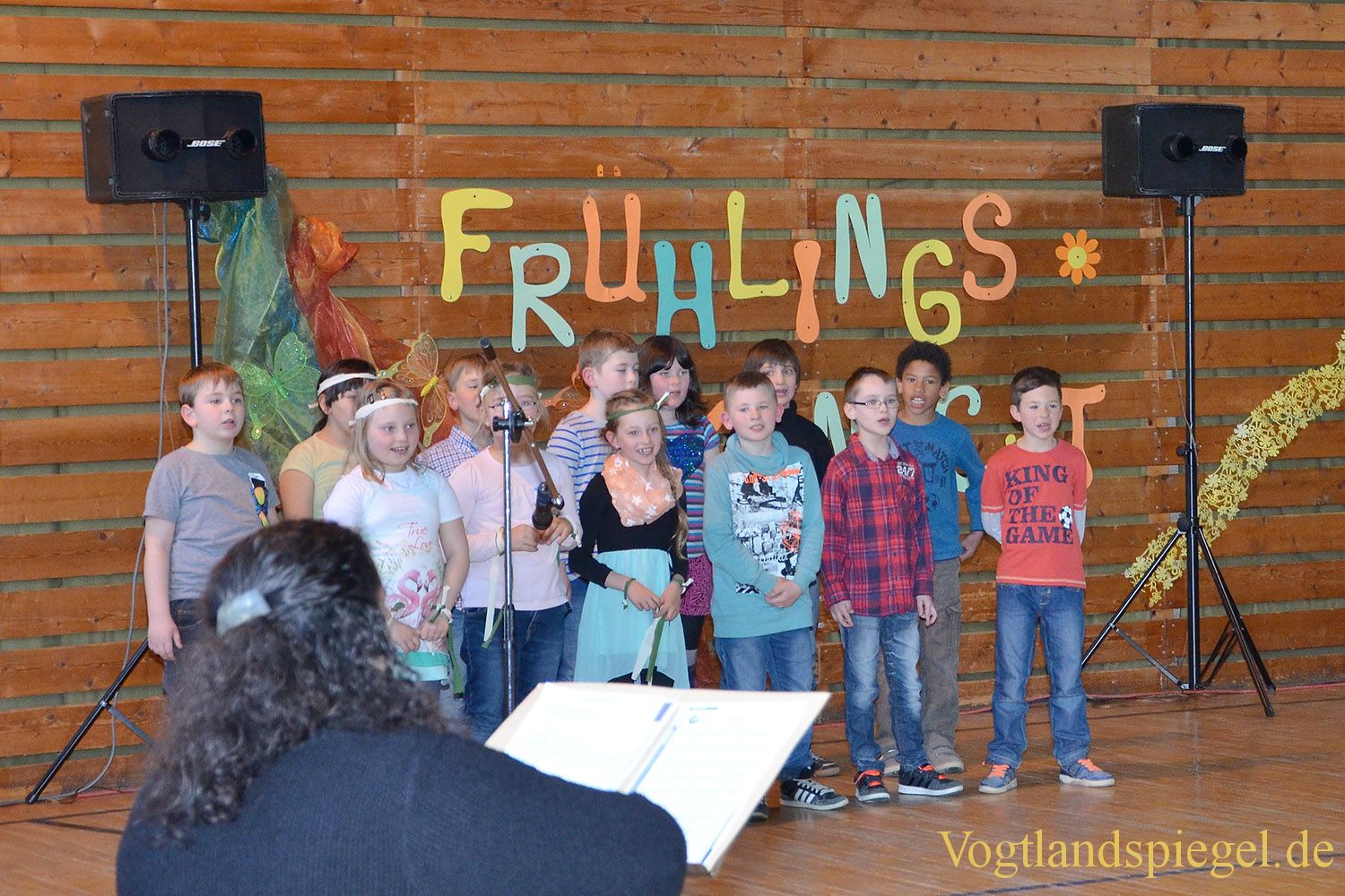 Pohlitzer Grundschüler musizieren den Frühling herbei