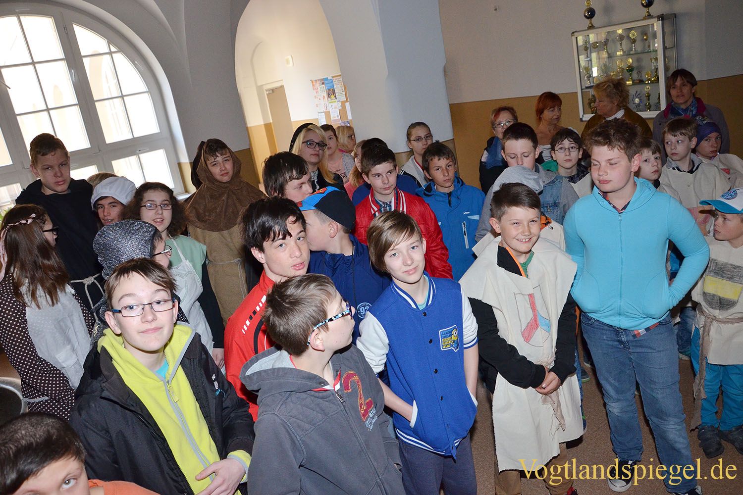 Willkommen Mittelalter im Förderzentrum "Friedrich Fröbel"