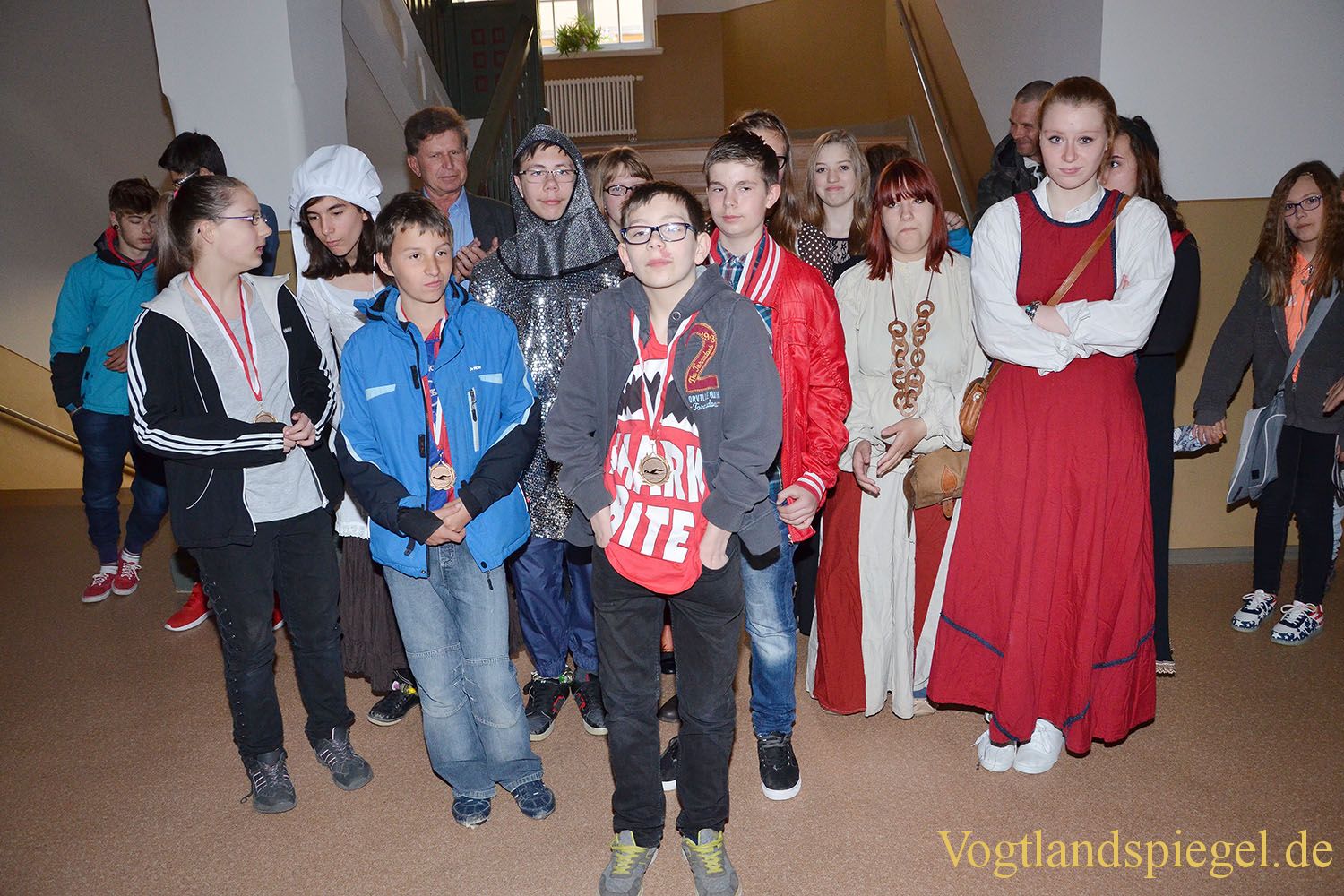 Willkommen Mittelalter im Förderzentrum "Friedrich Fröbel"