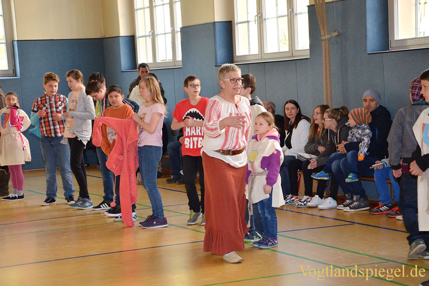 Willkommen Mittelalter im Förderzentrum "Friedrich Fröbel"
