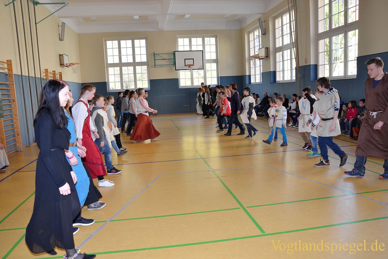 Willkommen Mittelalter im Förderzentrum "Friedrich Fröbel"