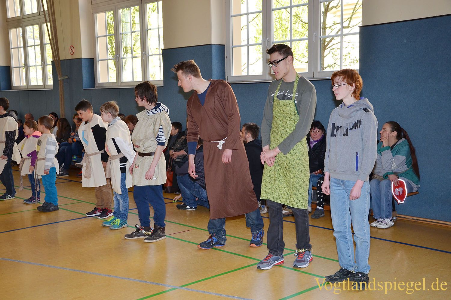 Willkommen Mittelalter im Förderzentrum "Friedrich Fröbel"