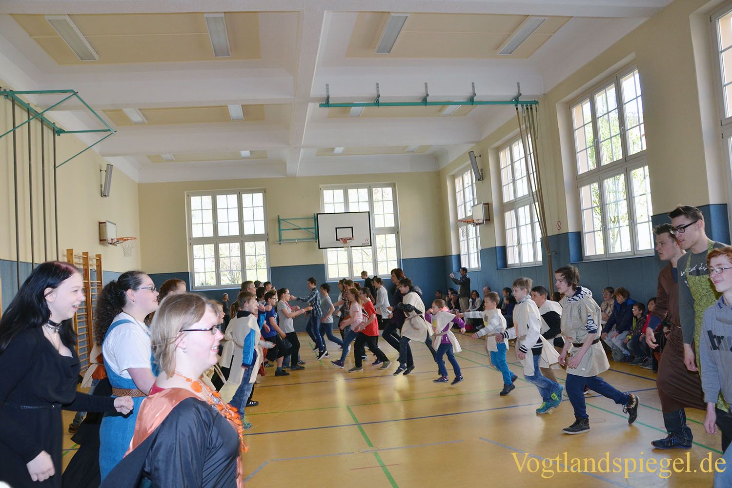 Willkommen Mittelalter im Förderzentrum "Friedrich Fröbel"