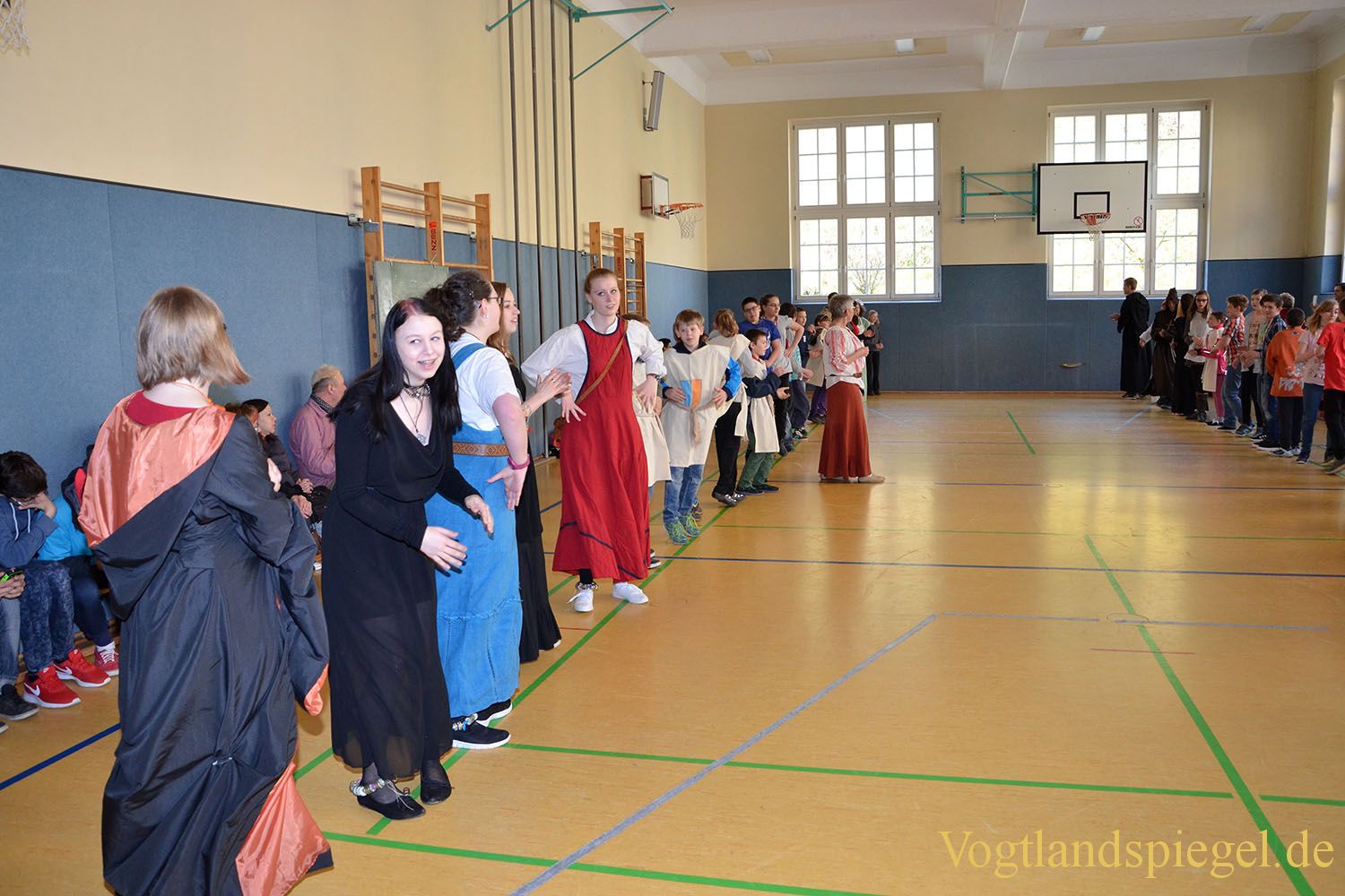 Willkommen Mittelalter im Förderzentrum "Friedrich Fröbel"