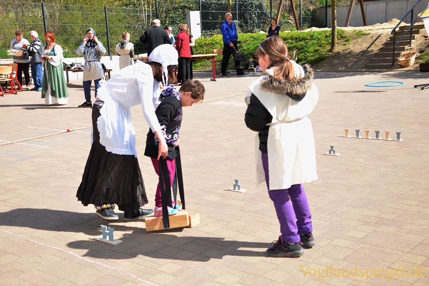 Willkommen Mittelalter im Förderzentrum "Friedrich Fröbel"