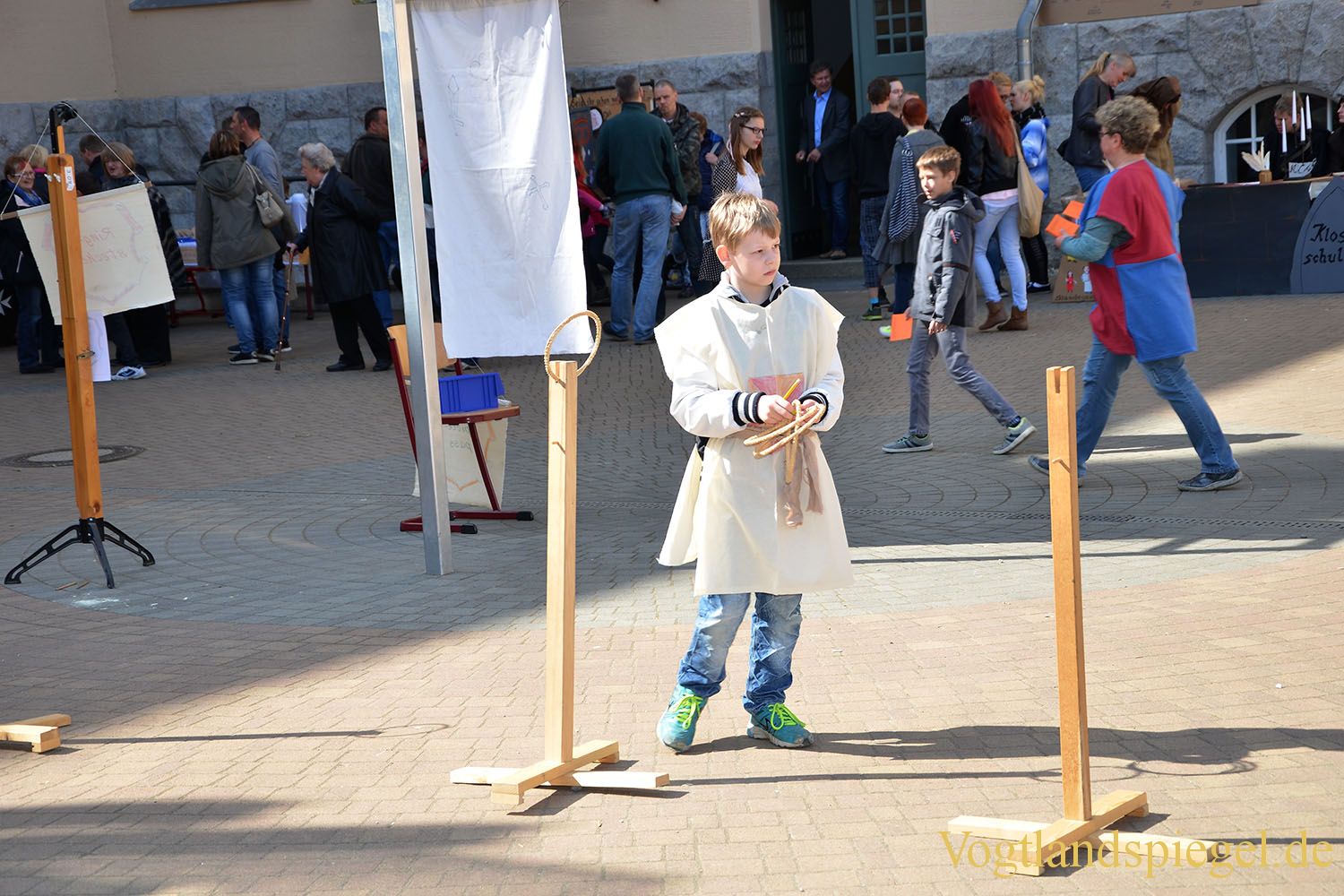 Willkommen Mittelalter im Förderzentrum "Friedrich Fröbel"