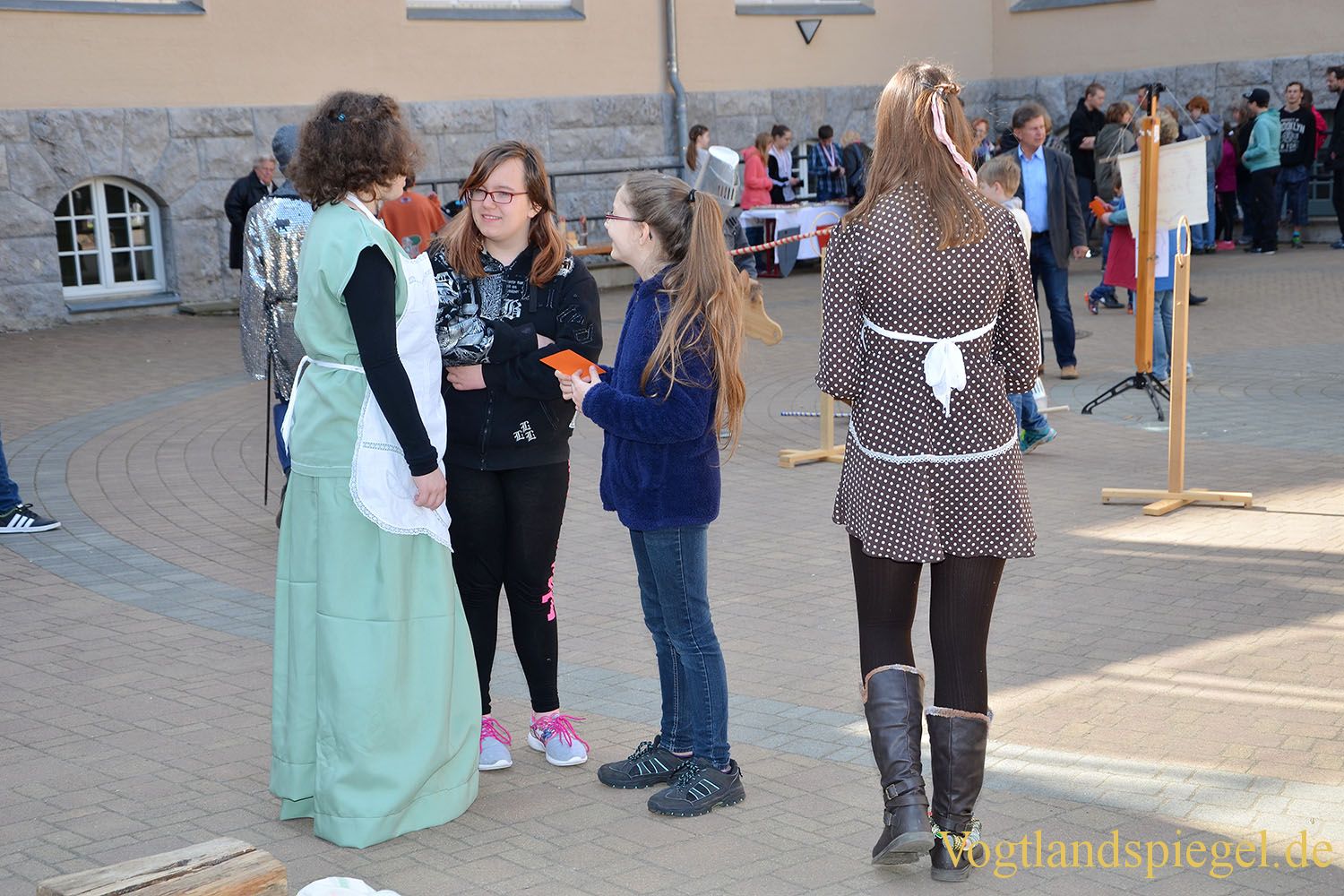Willkommen Mittelalter im Förderzentrum "Friedrich Fröbel"