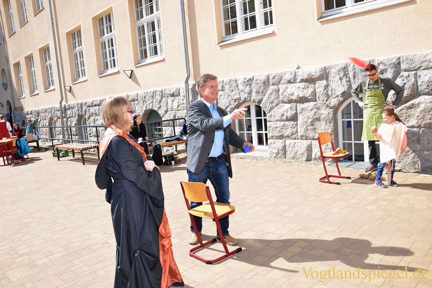 Willkommen Mittelalter im Förderzentrum "Friedrich Fröbel"