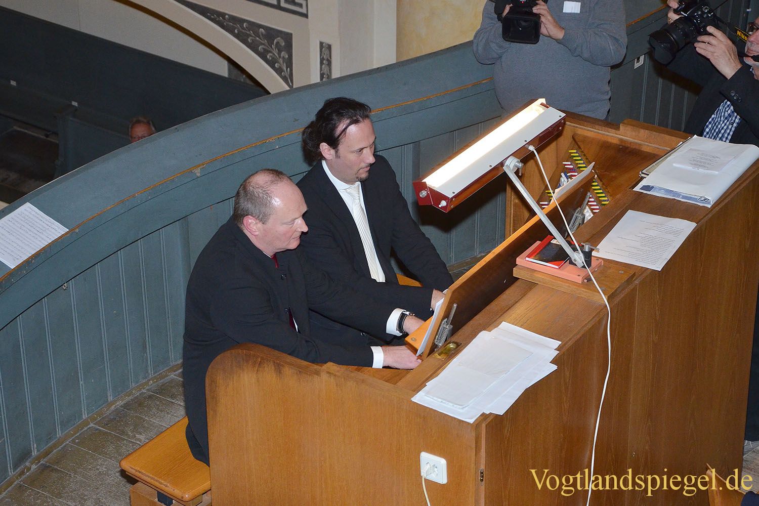 Grünert und Stiller mit virtuosem Orgelspiel im Doppelpack