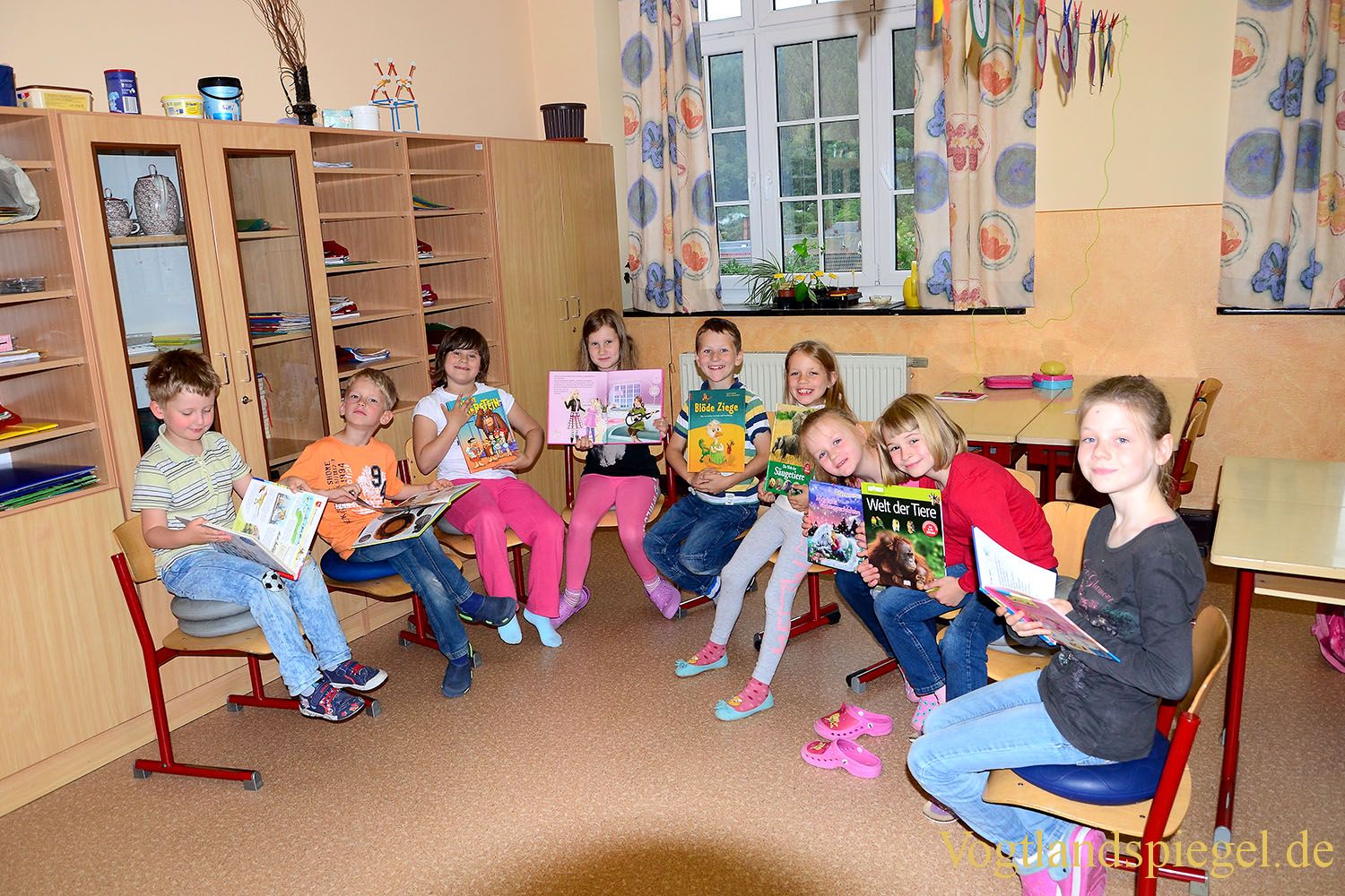 Grundschule Elsterberg: Große lesen für Kleine