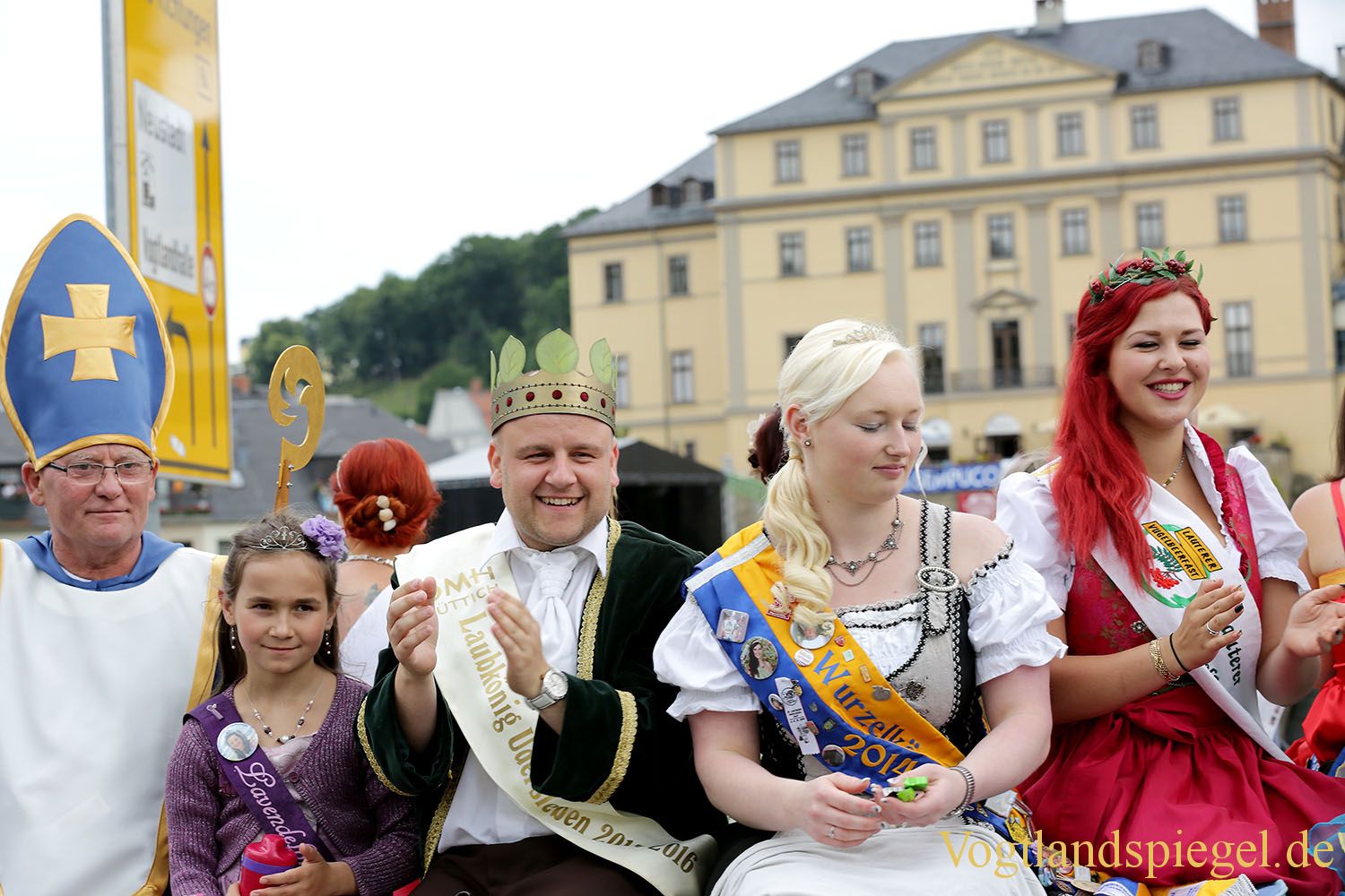Festumzug krönt das Greizer Park-und Schlossfest