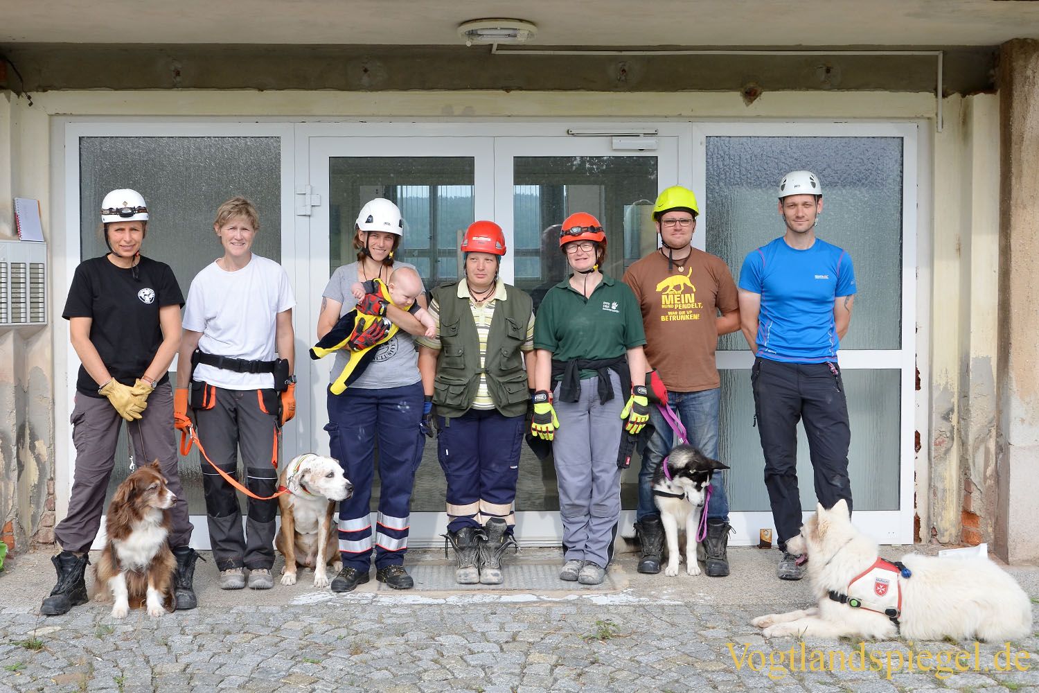 BRH-Rettungshundestaffel Ostthüringen: 1. Mitteldeutsches Trainingstreffen