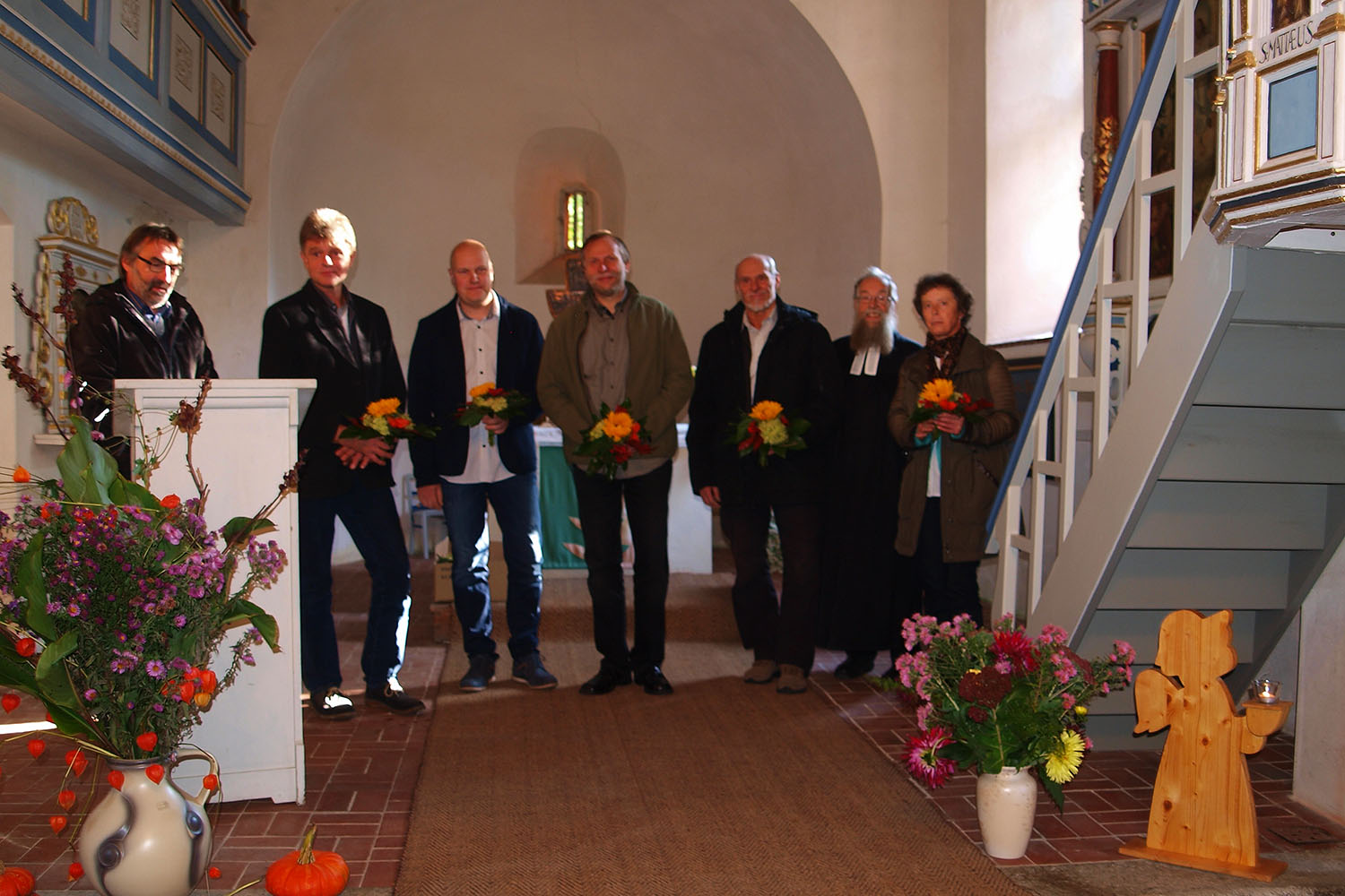 Kirchgemeinde Waltersdorf: Einweihung der Winterkirche
