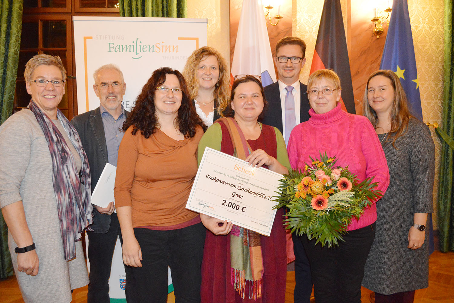 Thüringer Familienpreis für Café OK und Helferkids