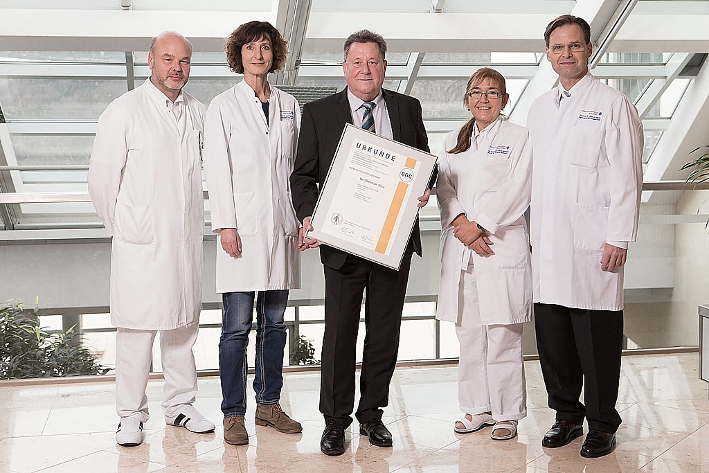 Kreiskrankenhaus Greiz: Re-Zertifizierung des Gefäßzentrums