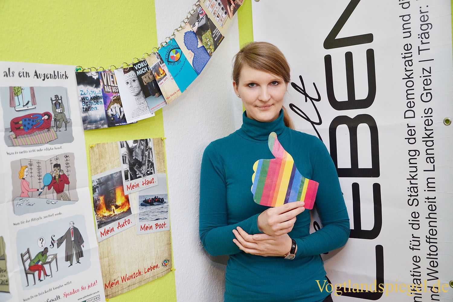Stefanie Hähnel ist die neue Projektkoordinatorin von "Vielfalt Leben"