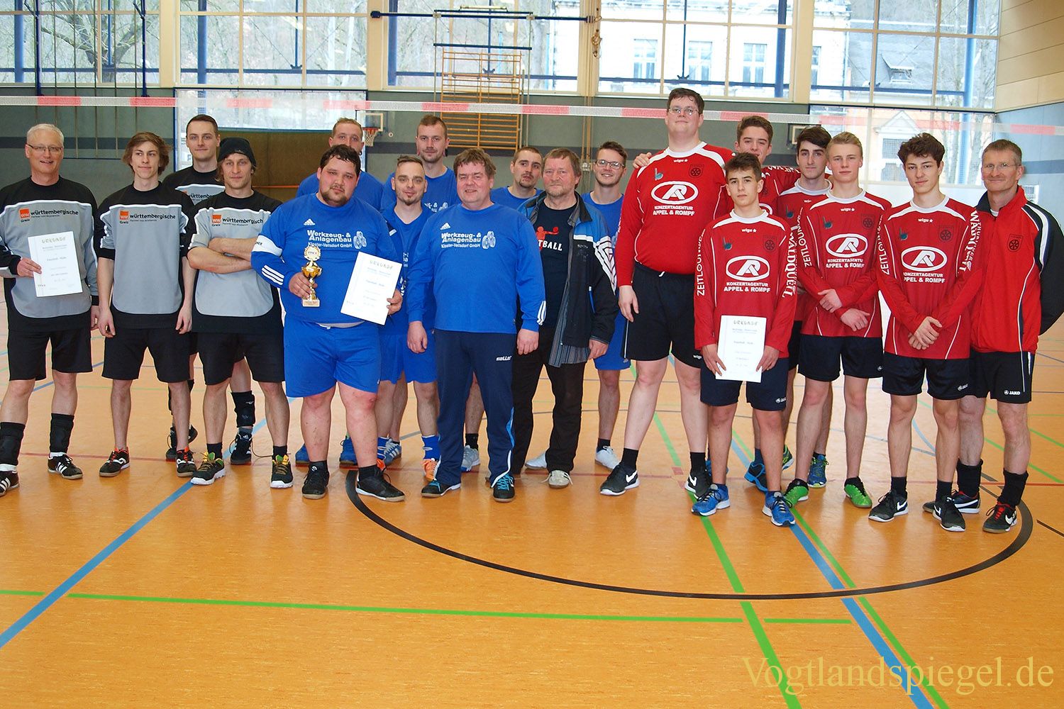 Bezirksliga-Meisterschaft des Thüringer Turnverbandes Faustball Männer