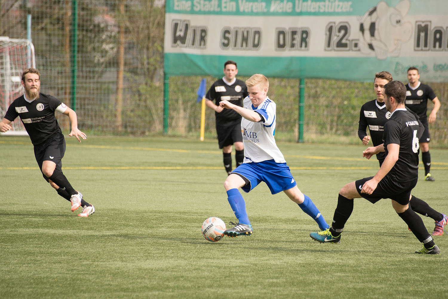Fußball-Landesklasse: 1.FC Greiz - FC Saalfeld 1:1