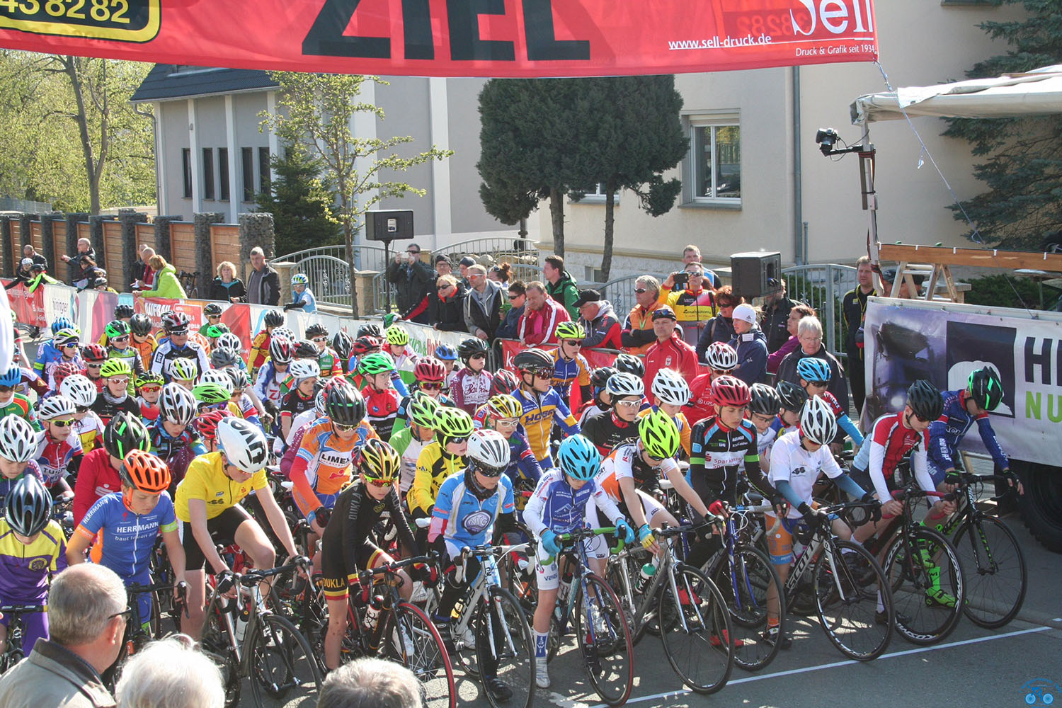 Greizer Radsportler bei der 15. Ostthüringen Tour 2017
