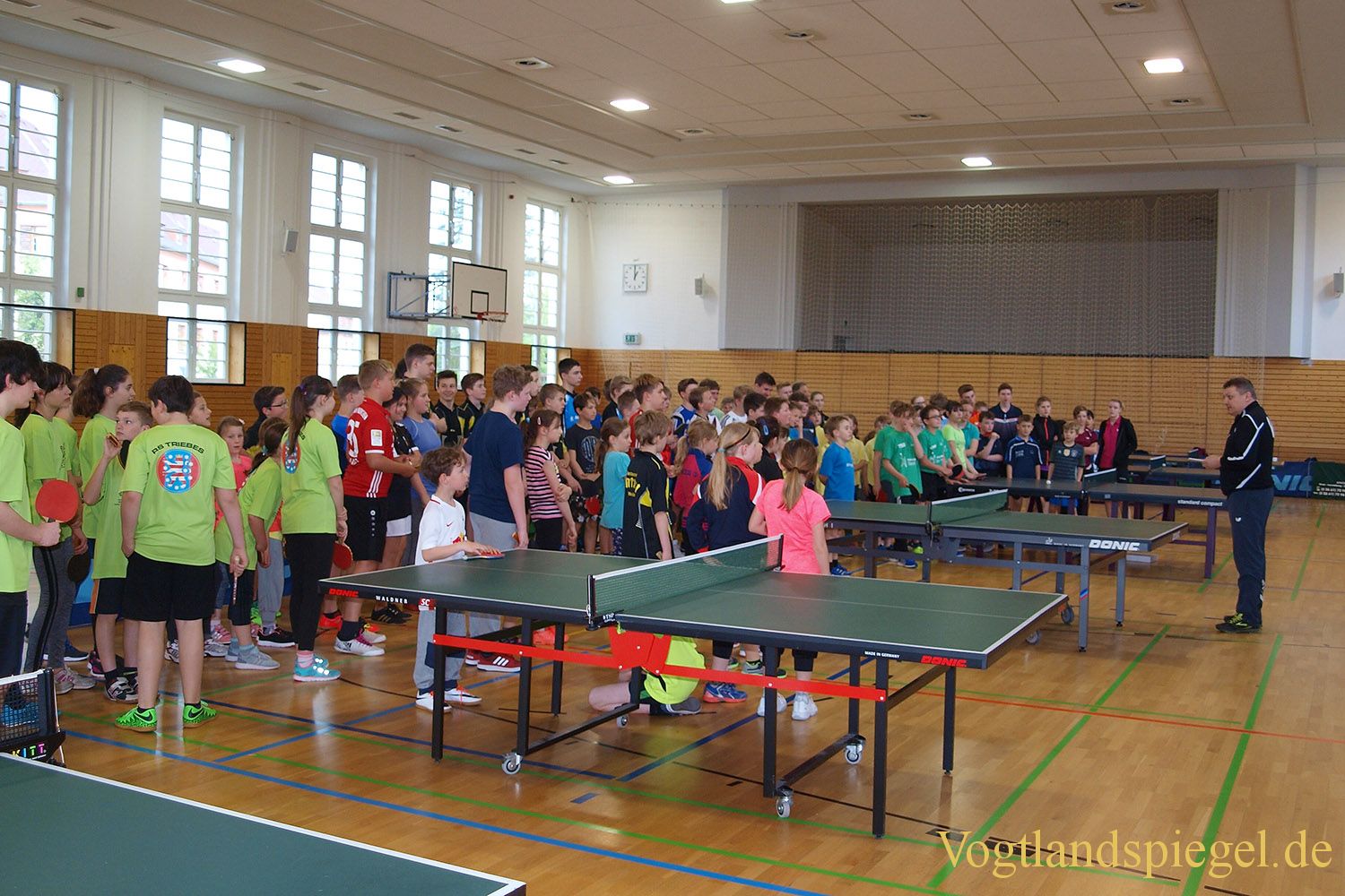 Tischtennis Kreisjugendspiele Greiz: Über 100 Spieler an den Platten