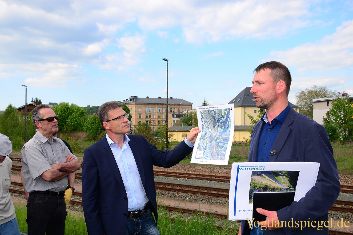 Neustadtverein Greiz: Hochwasserschutz als Thema des Neustadtrundgangs