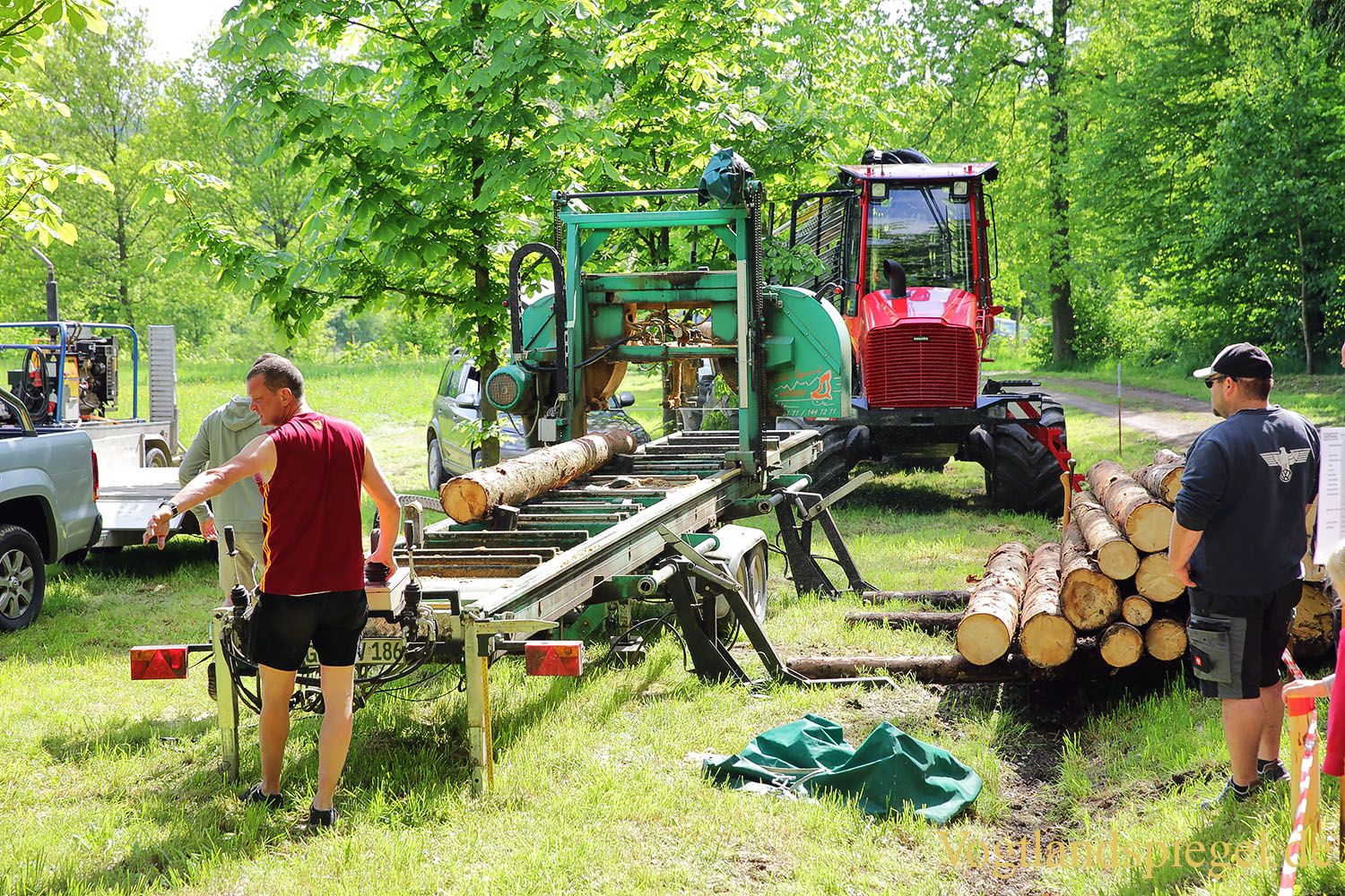 Waldhaus: Besucher strömen zum Tag des Waldes und der Jagd