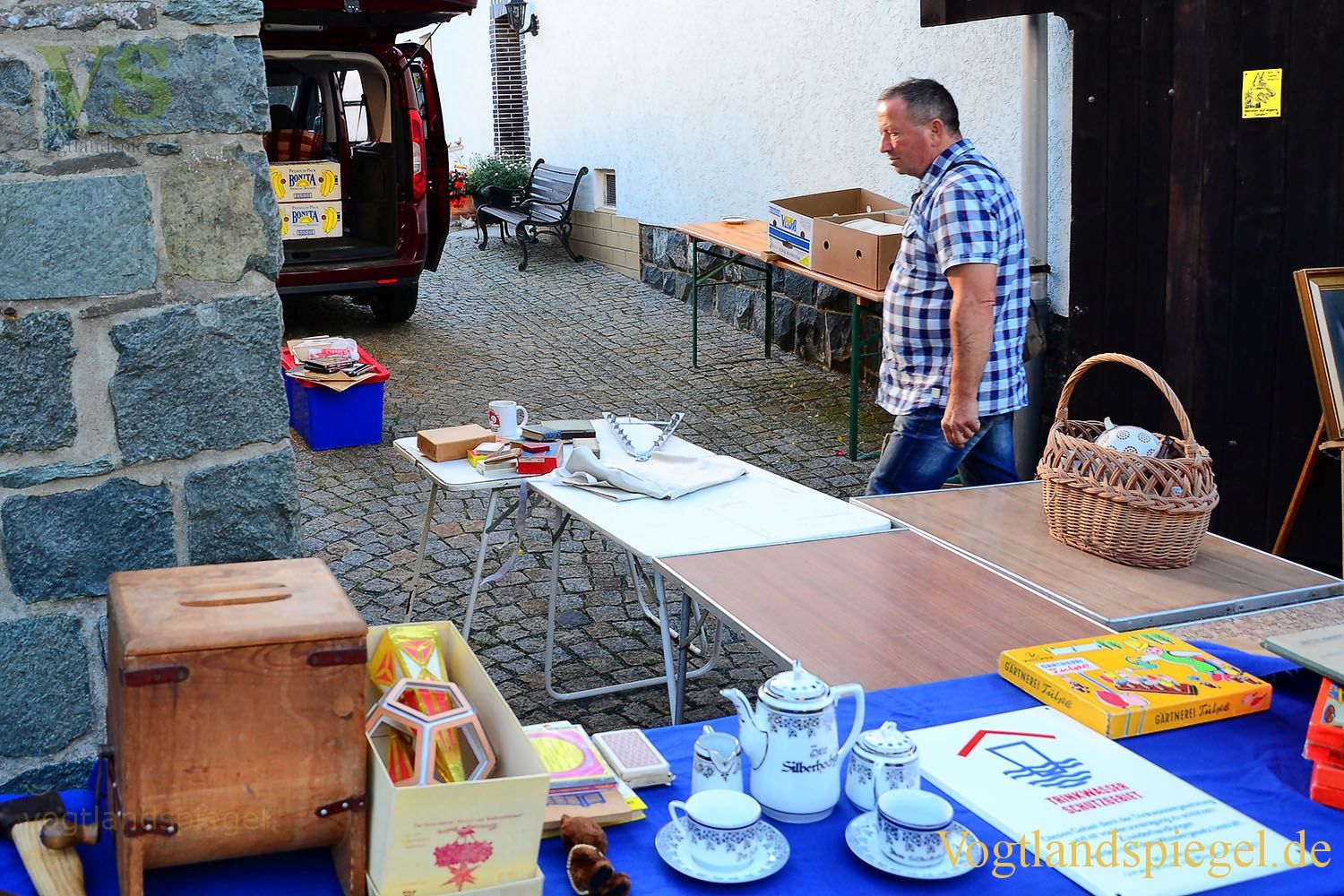 Lunziger Trödelmarkt avancierte wieder zum Besuchermagneten