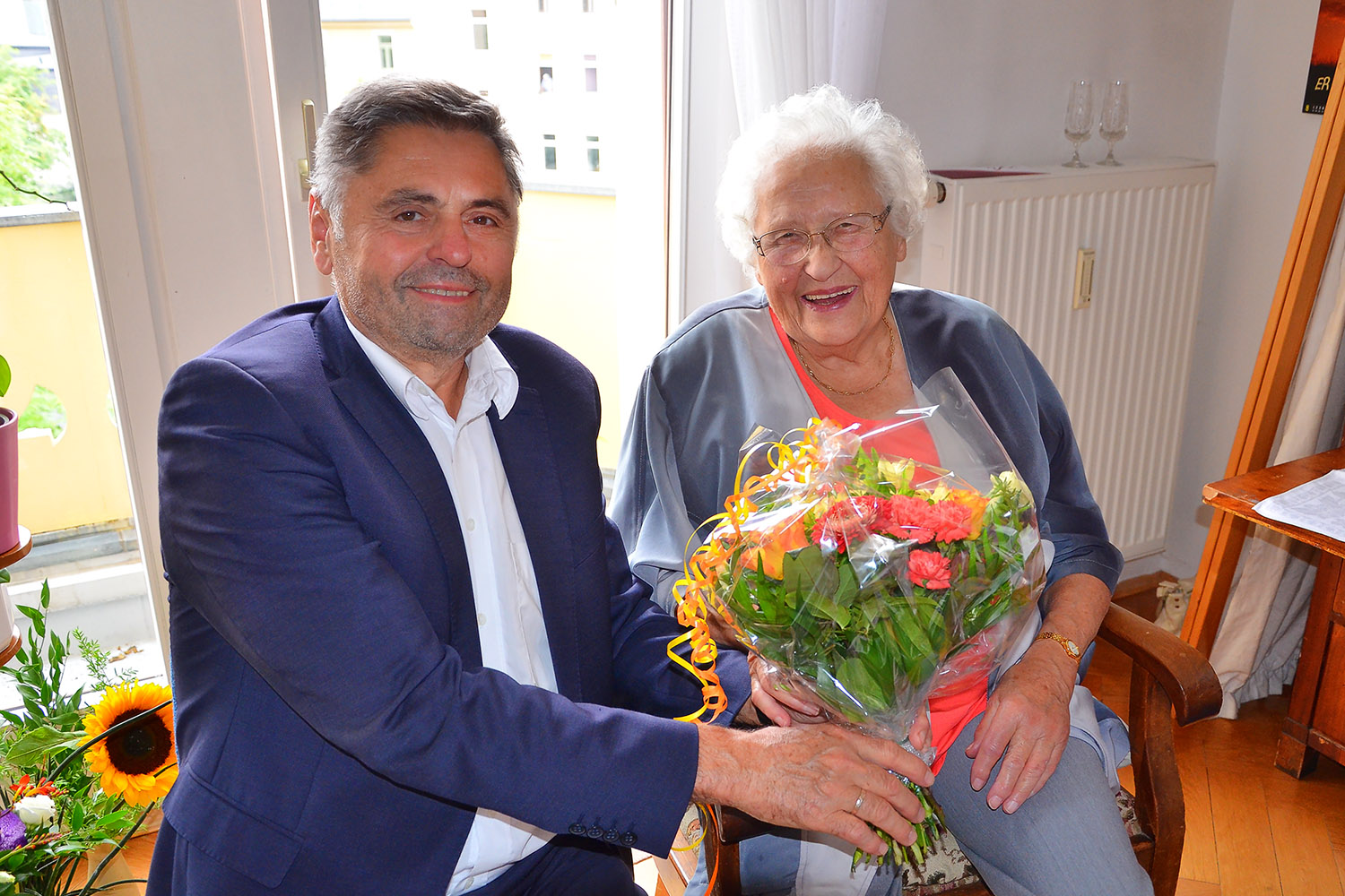 Irmengart Müller-Uri begeht heute ihren 90. Geburtstag