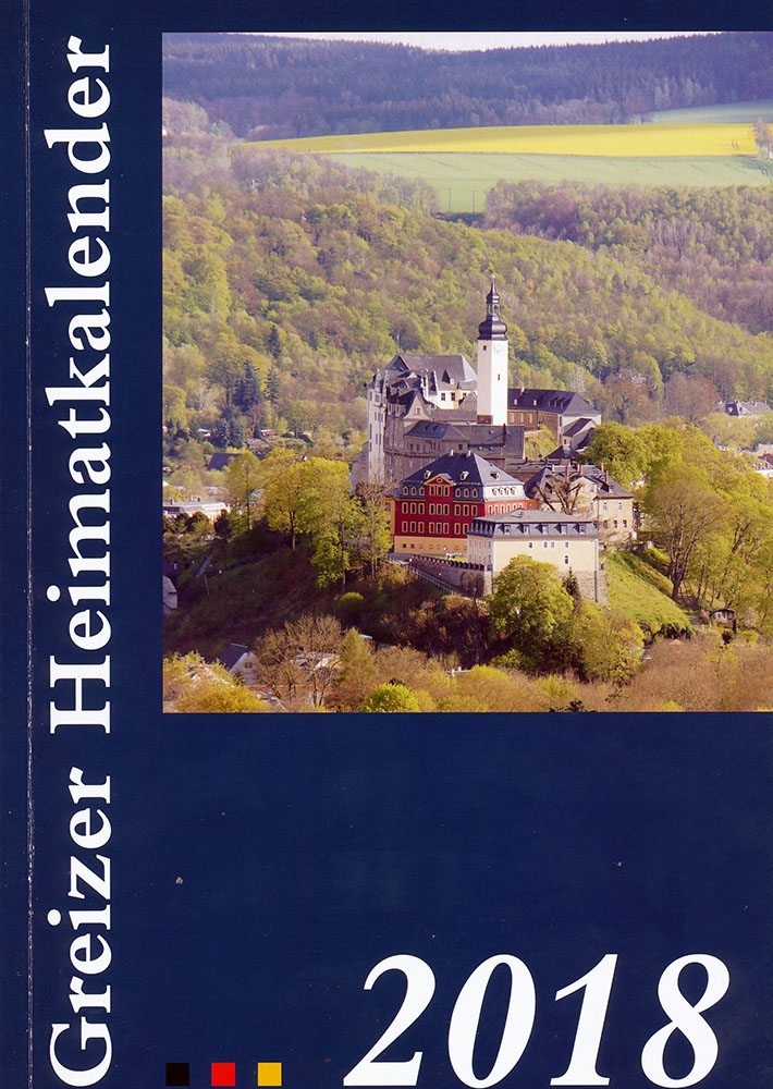 Cover des Greizer Heimatkalenders 2018