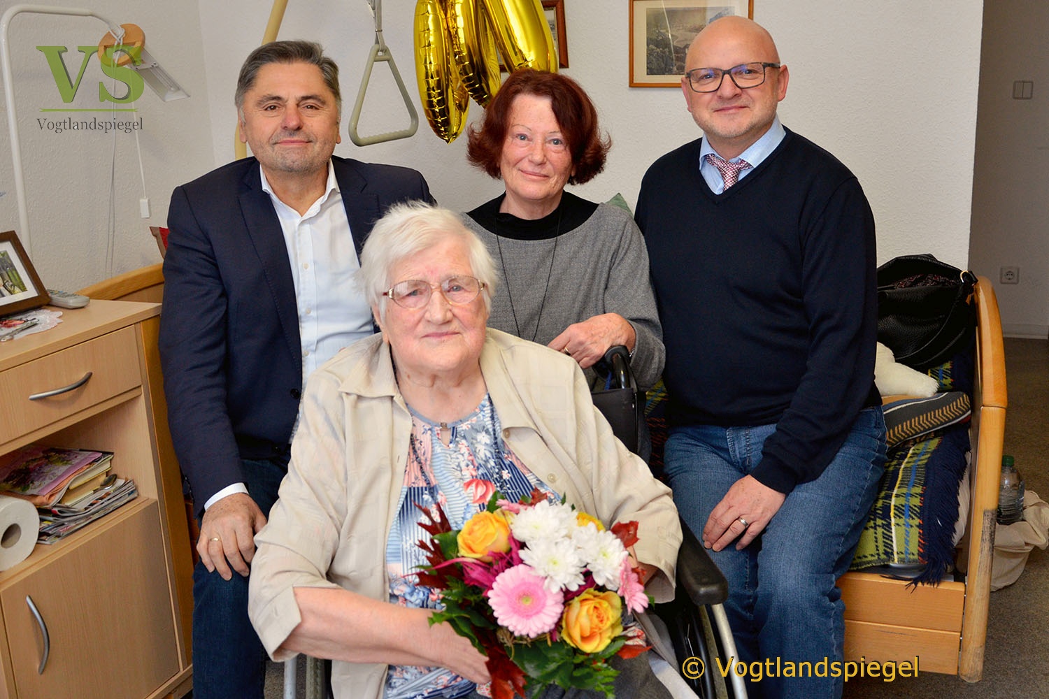 Emilie Kastl beging 100. Geburtstag