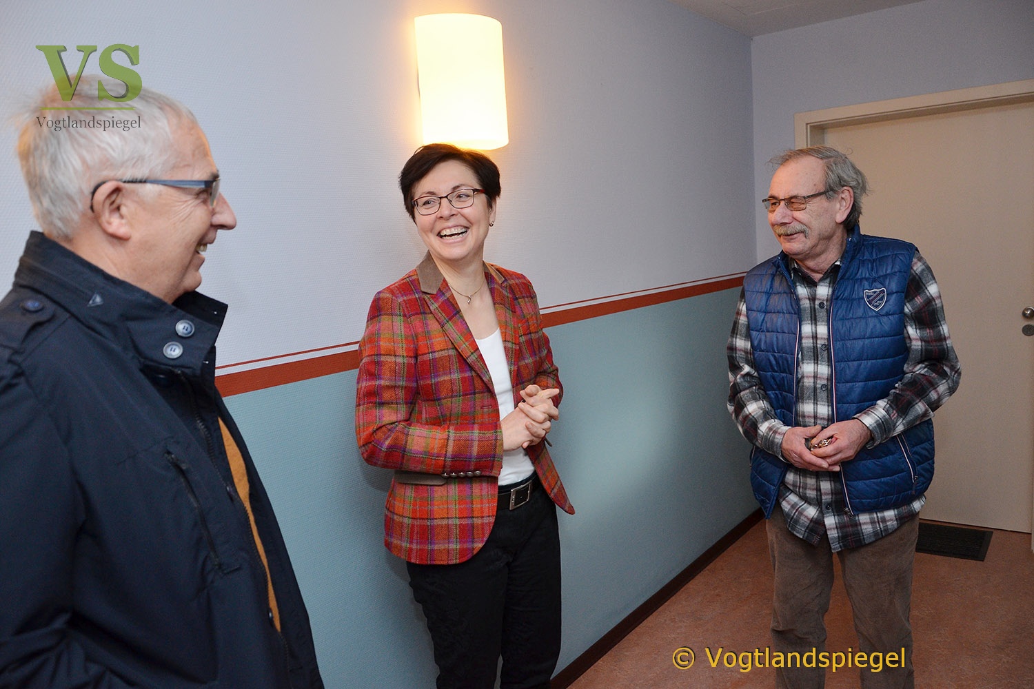 Thüringens Finanzministerin Heike Taubert stattet Wohnprojekt 55plus Besuch ab