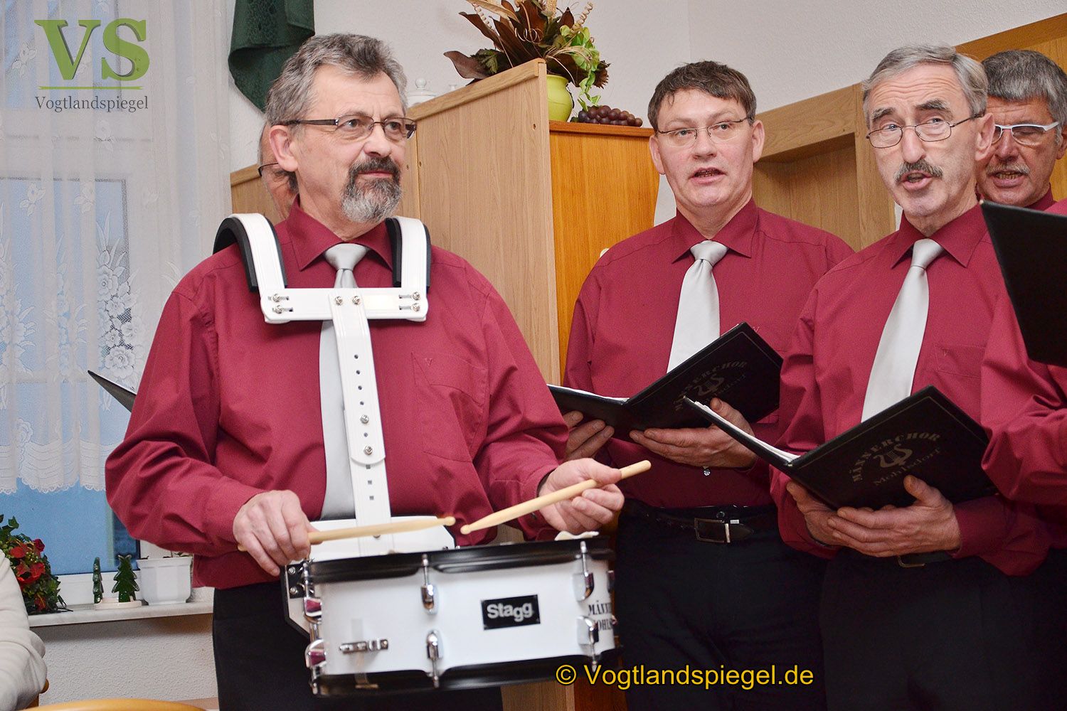 Mohlsdorfer Männerchor erfreut mit weihnachtlichen Weisen
