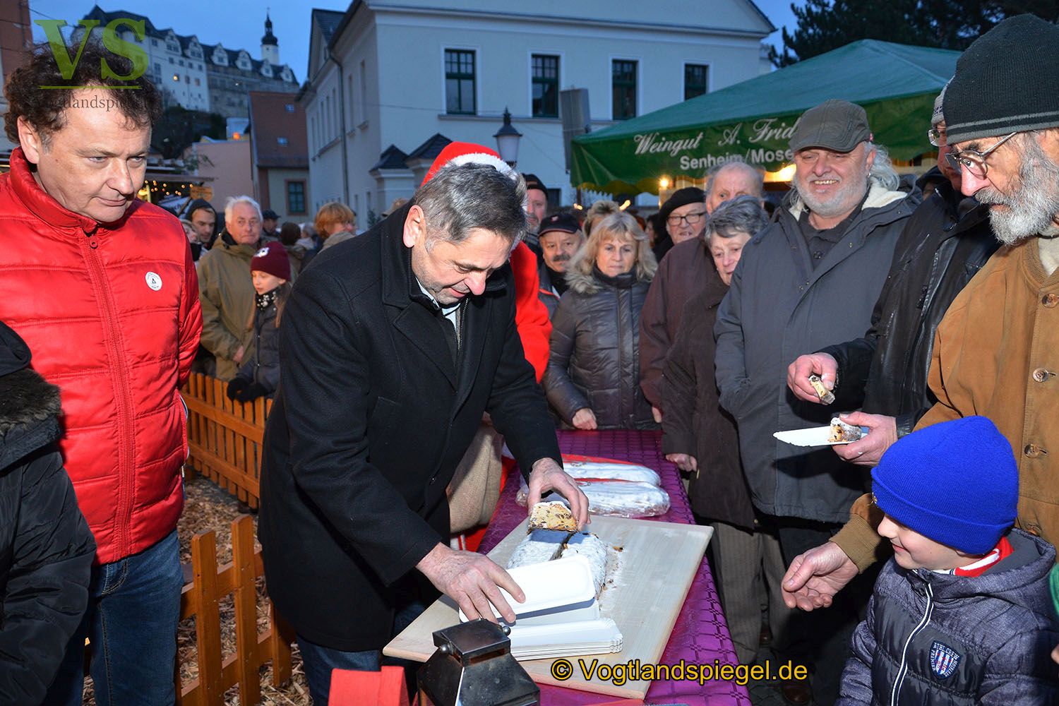 Traditioneller Greizer Weihnachtsmarkt eröffnet