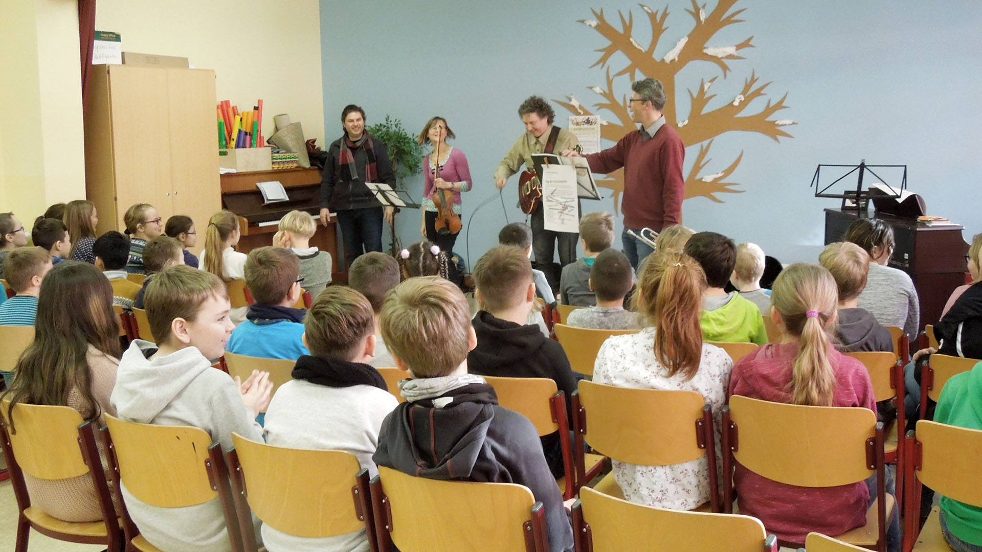 "Tag der Instrumente" in der Grundschule Greiz-Pohlitz