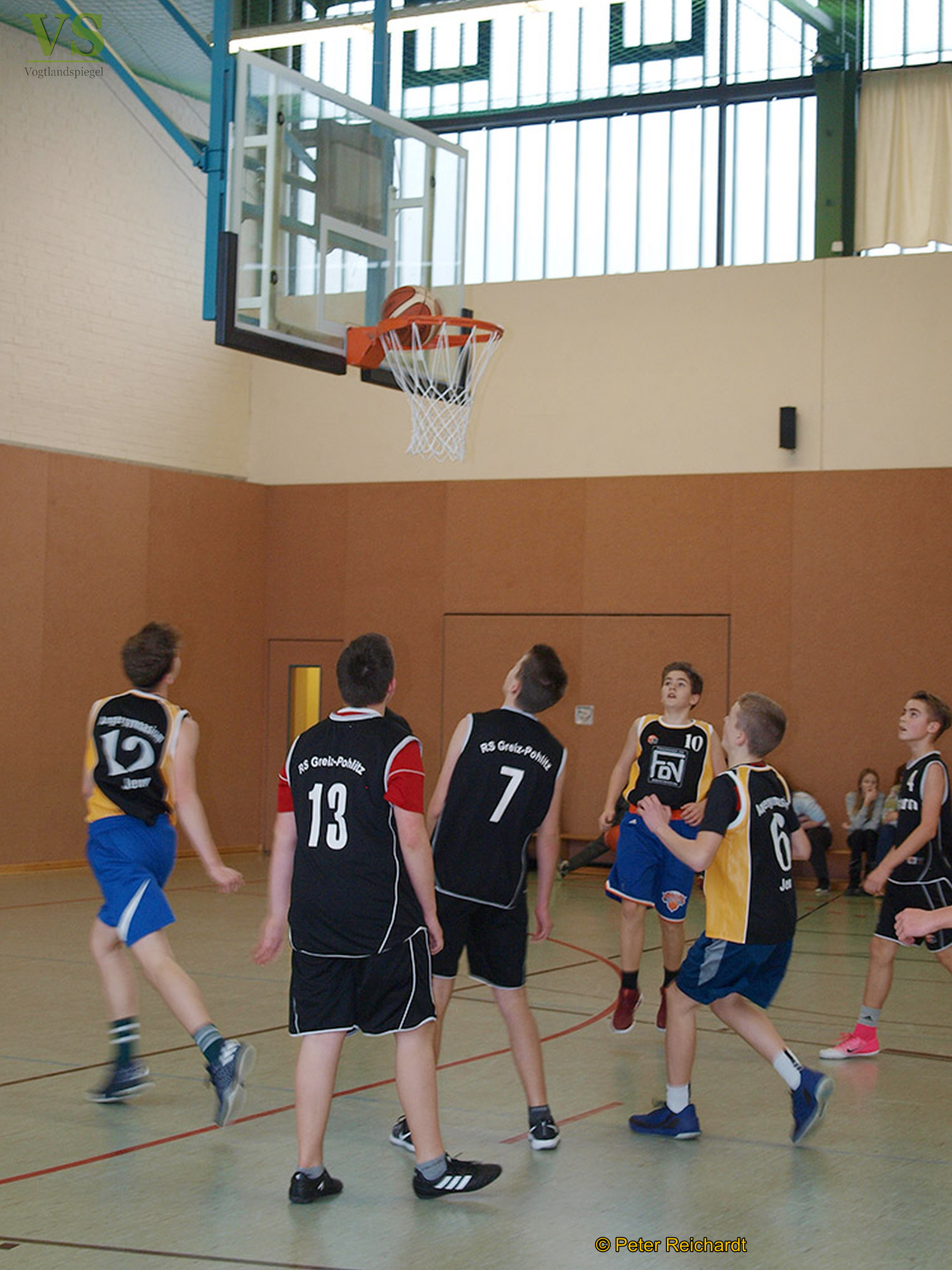 Greiz: Schulamtsfinale Ostthüringen Basketball der Jungen