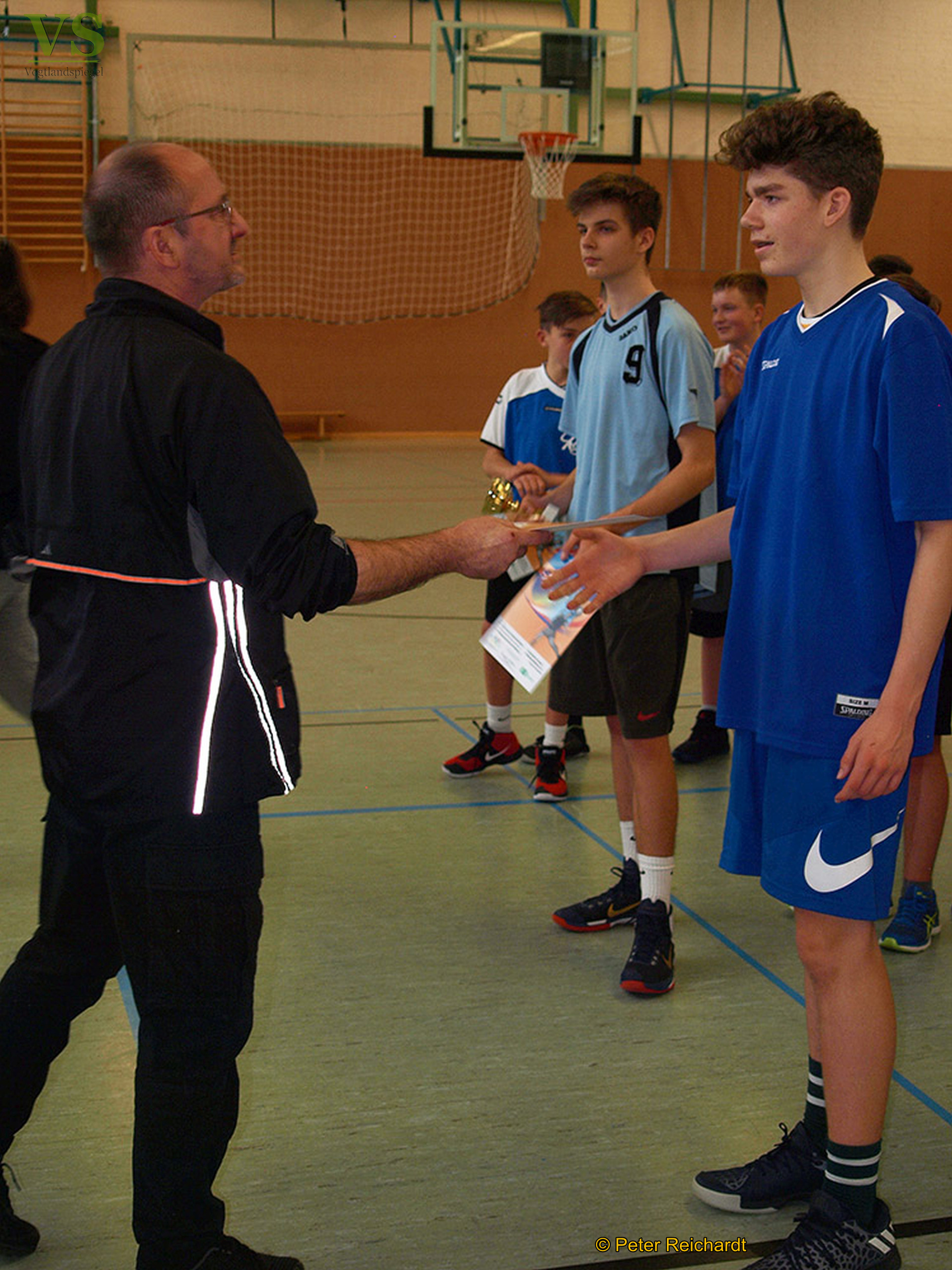 Greiz: Schulamtsfinale Ostthüringen Basketball der Jungen