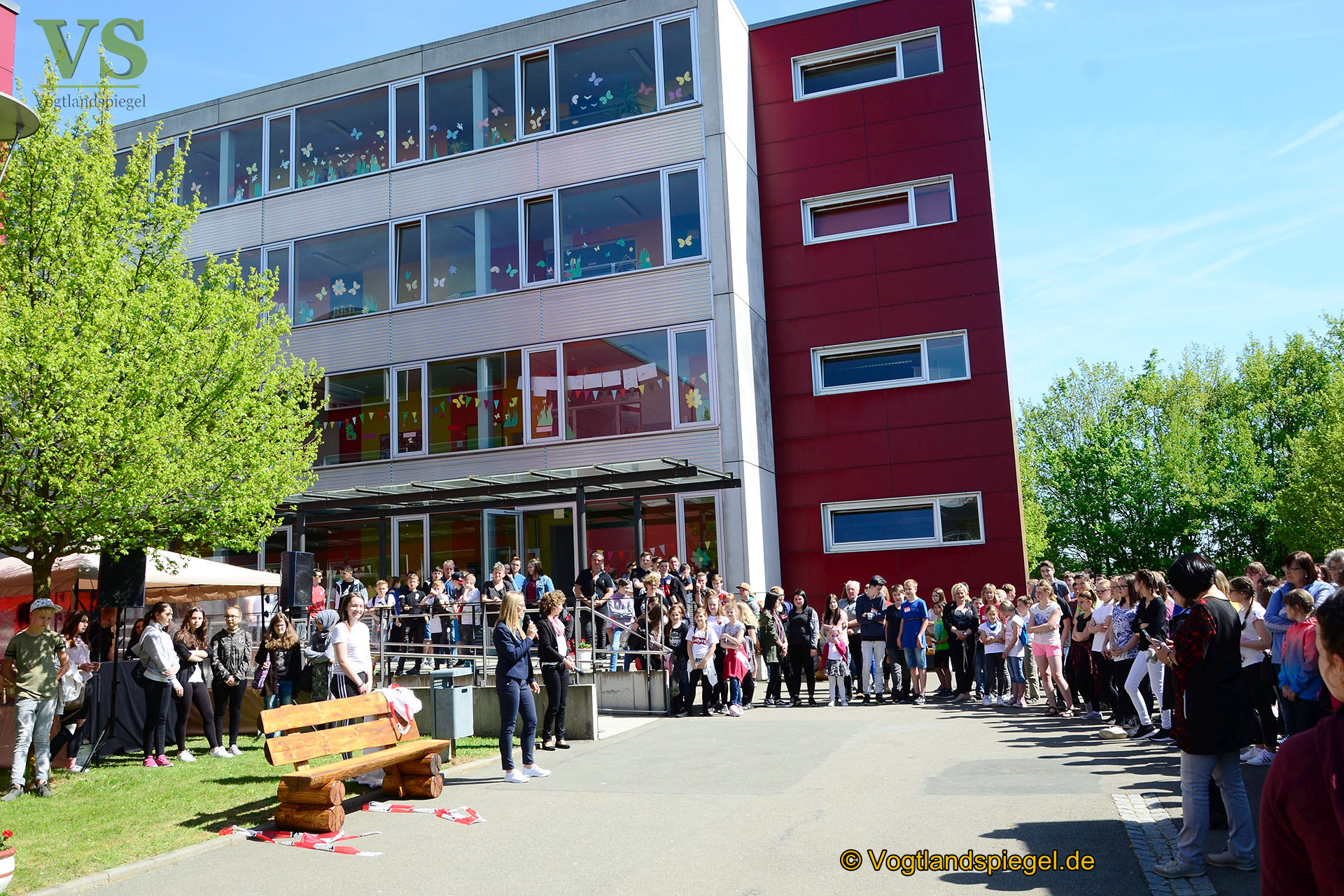 Kunterbuntes Schulfest an der Regelschule Greiz-Pohlitz