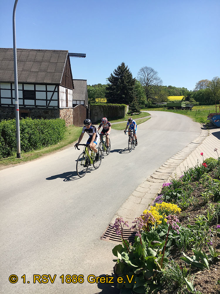 1. RSV 1886 Greiz e.V. führte Landesmeisterschaft im 1-er Straßenradsport durch