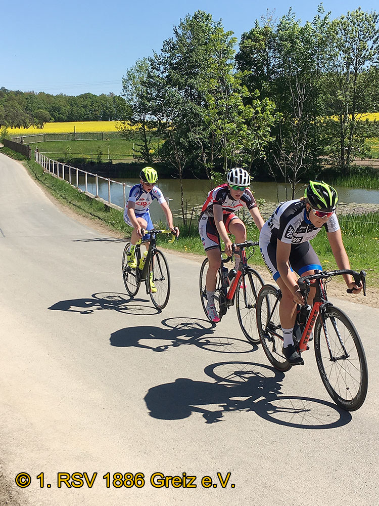 1. RSV 1886 Greiz e.V. führte Landesmeisterschaft im 1-er Straßenradsport durch