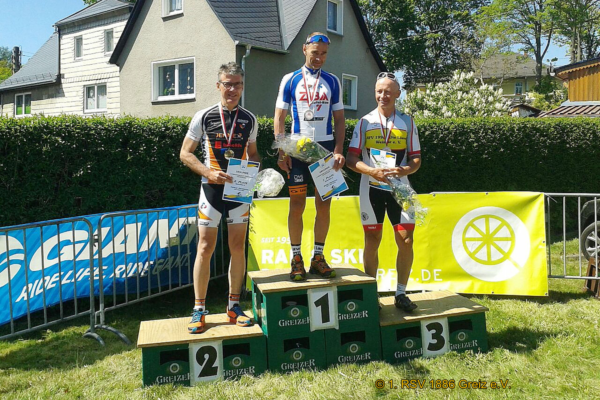 1. RSV 1886 Greiz e.V. führte Landesmeisterschaft im 1-er Straßenradsport durch