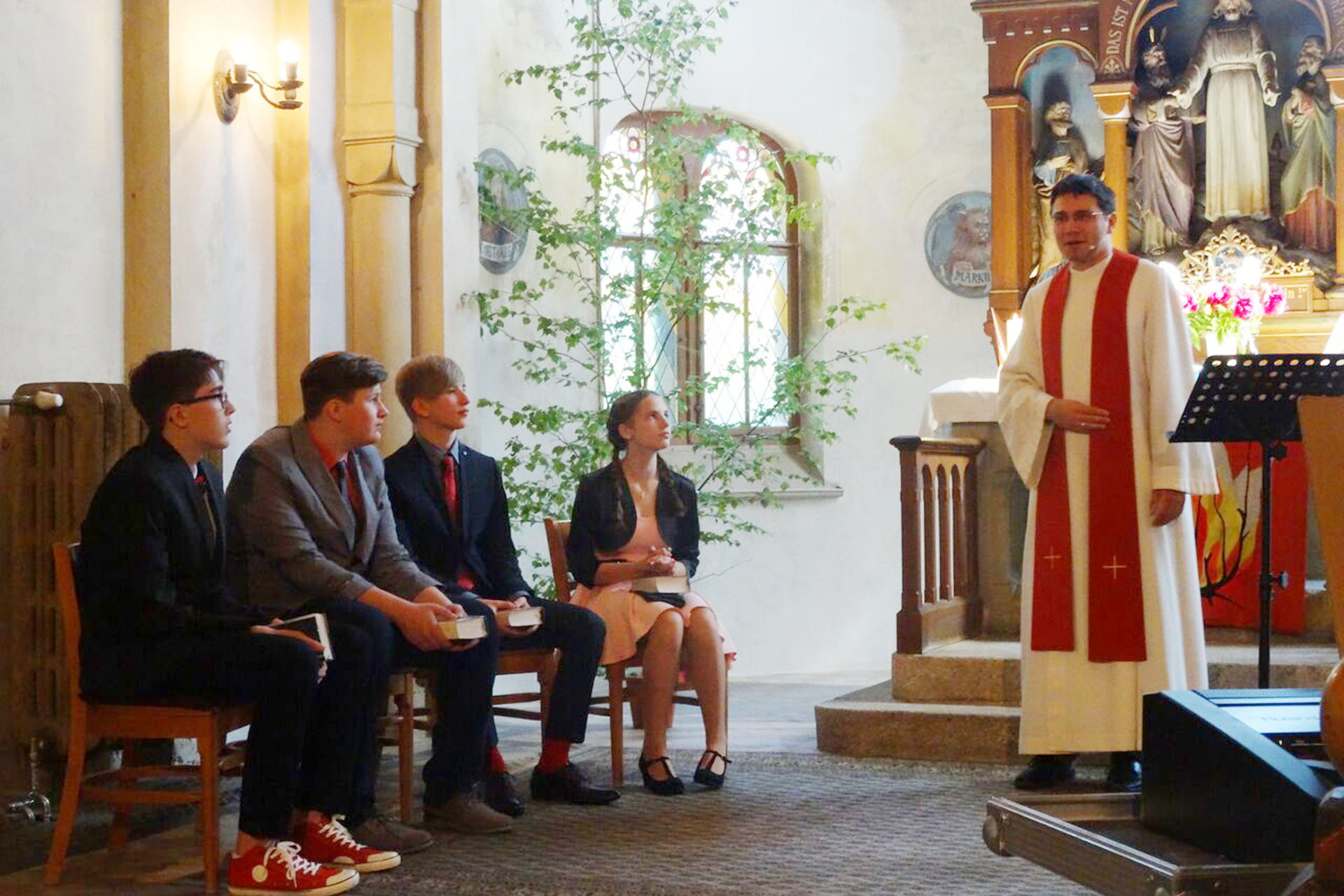 Kirche Greiz-Pohlitz: Konfirmanden für das Leben ausrüsten